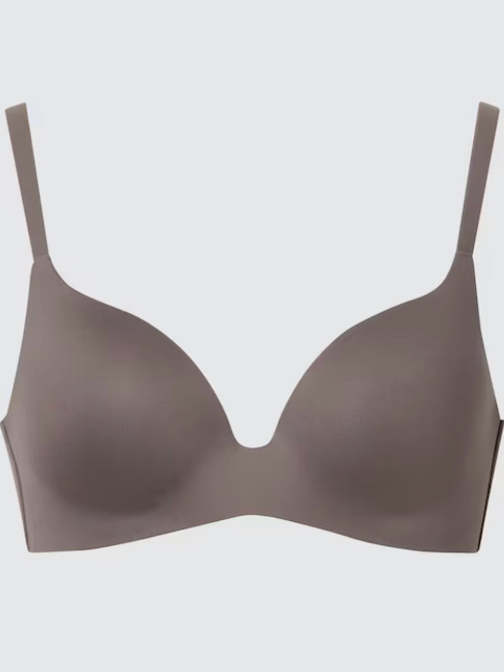 Uniqlo Wireless Bra (3D Hold) ) Wireless Bra in Brown Size 34/36 AA/A NWT